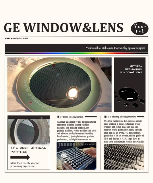 Optical Germanium window丨lens