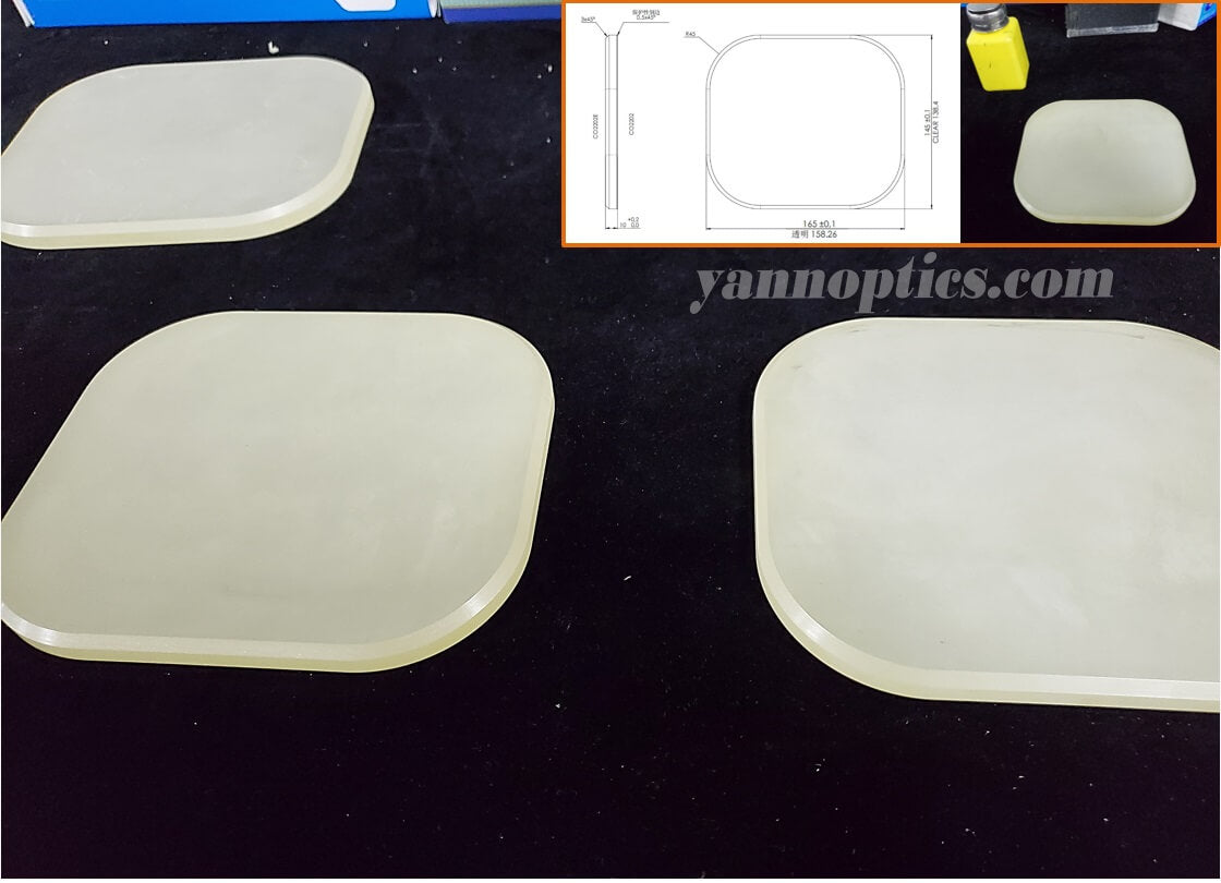 CVD Zinc Sulfide & Cleartran丨ZnS Material Formed blanks