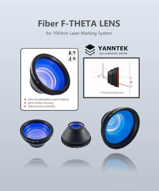 Fiber laser F-theta scan lens 1064nm