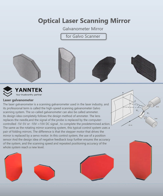 Custom Galvanometer Scanning Mirror 1064nm